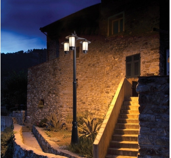 高杆灯户外广场路灯新中式园林景观灯庭院草坪灯小区道路灯