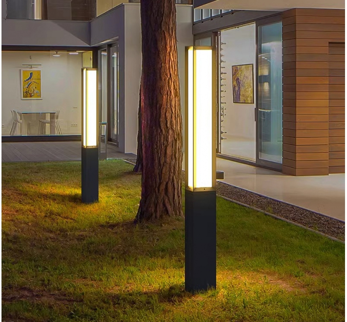 太阳能草坪灯户外路灯高杆灯庭院草地灯现代简约别墅花园灯室外灯